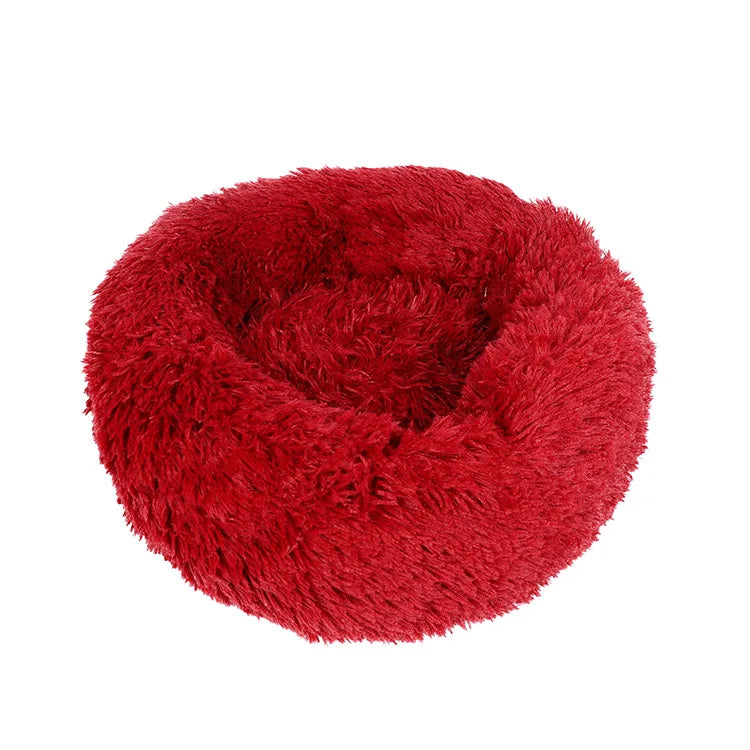 Calming Orthopedic Donut Bed for Dogs & Cats