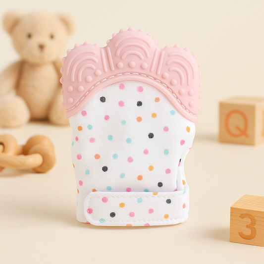 Baby Teething Glove – Soothing Mitten Toy