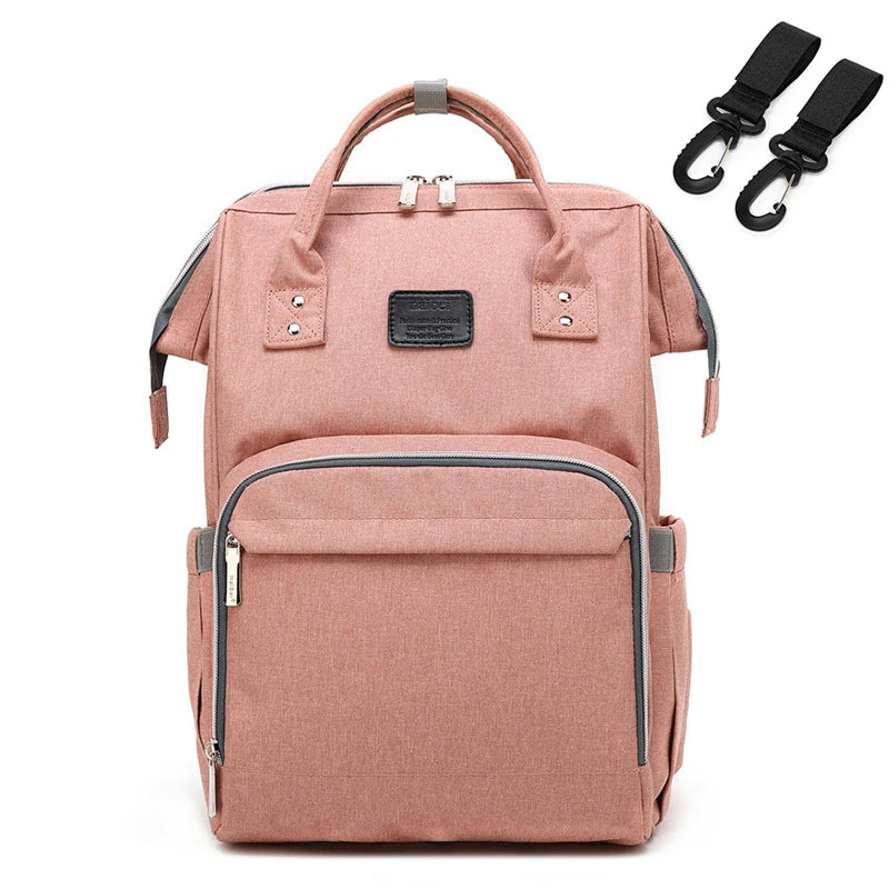 Baby Diaper Bag with USB & Sleeping Crib