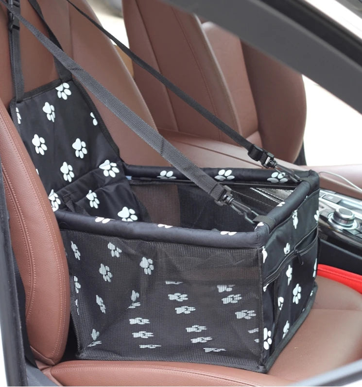 Pet Car Hammock Seat Foldable & Secure