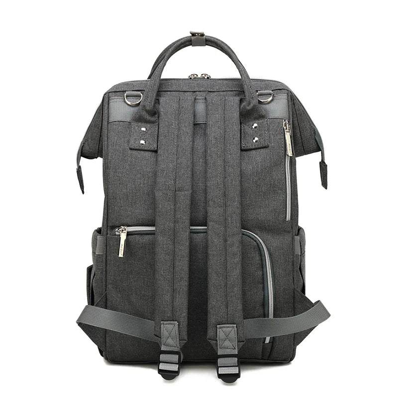 Baby Diaper Bag with USB & Sleeping Crib