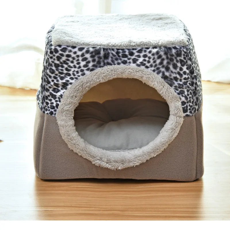 Pet Dog and Cat Bed Villa - Dual Use Space Capsule