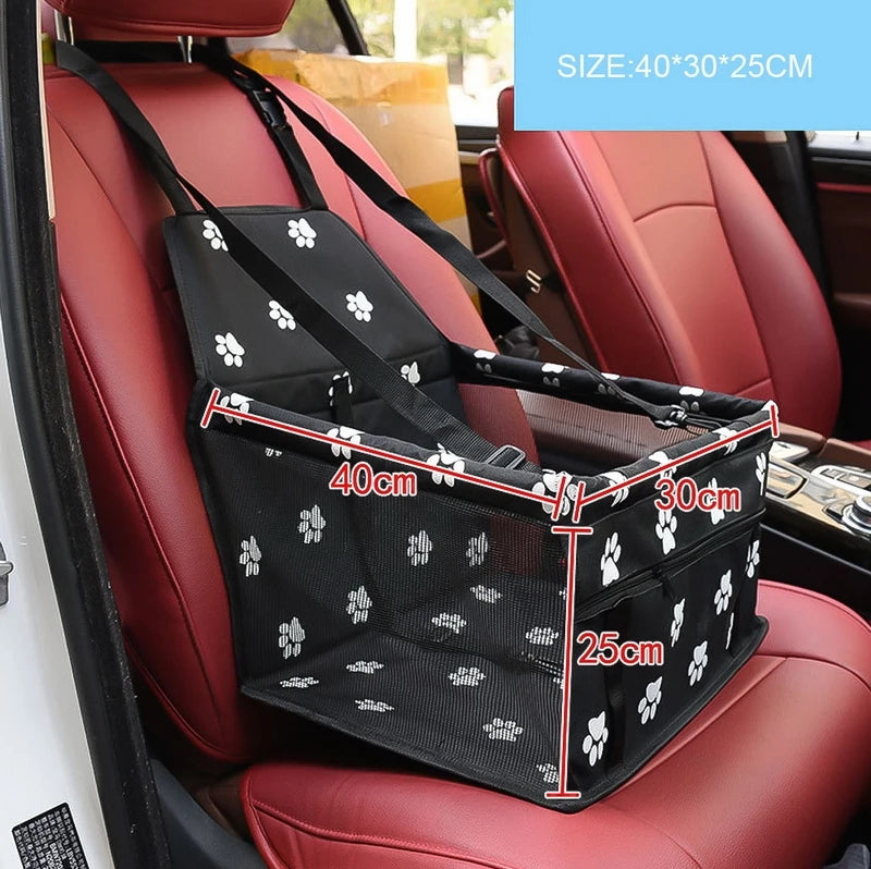Pet Car Hammock Seat Foldable & Secure