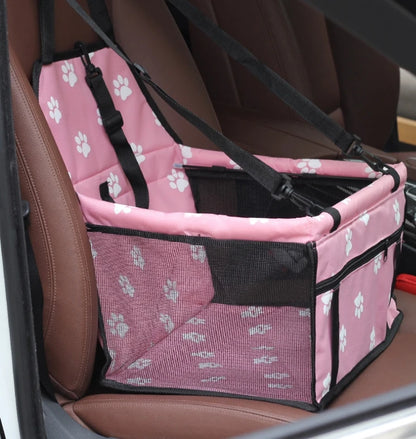 Pet Car Hammock Seat Foldable & Secure