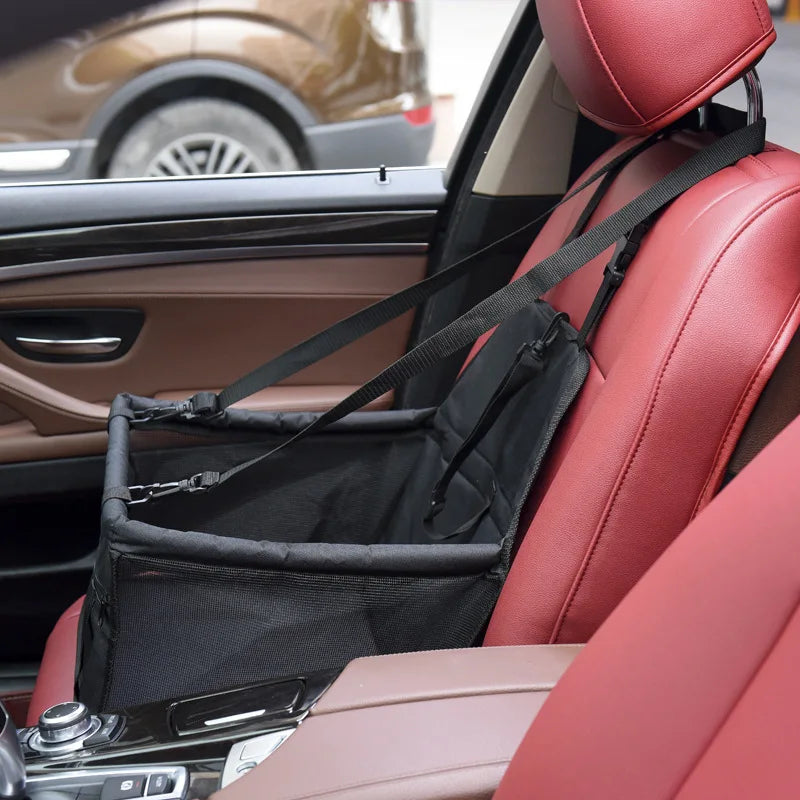 Pet Car Hammock Seat Foldable & Secure