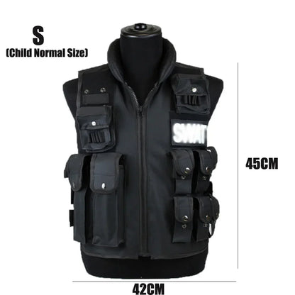 Tactical Vest for Adults - Unisex Outdoor Combat Gear