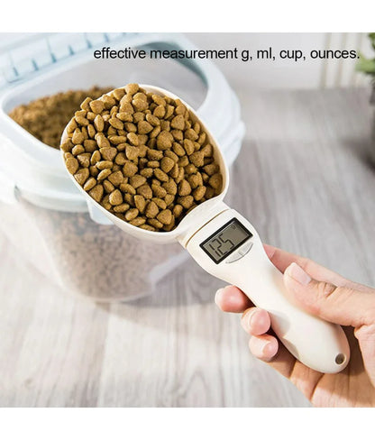 Smart Pet Food Measuring Scoop