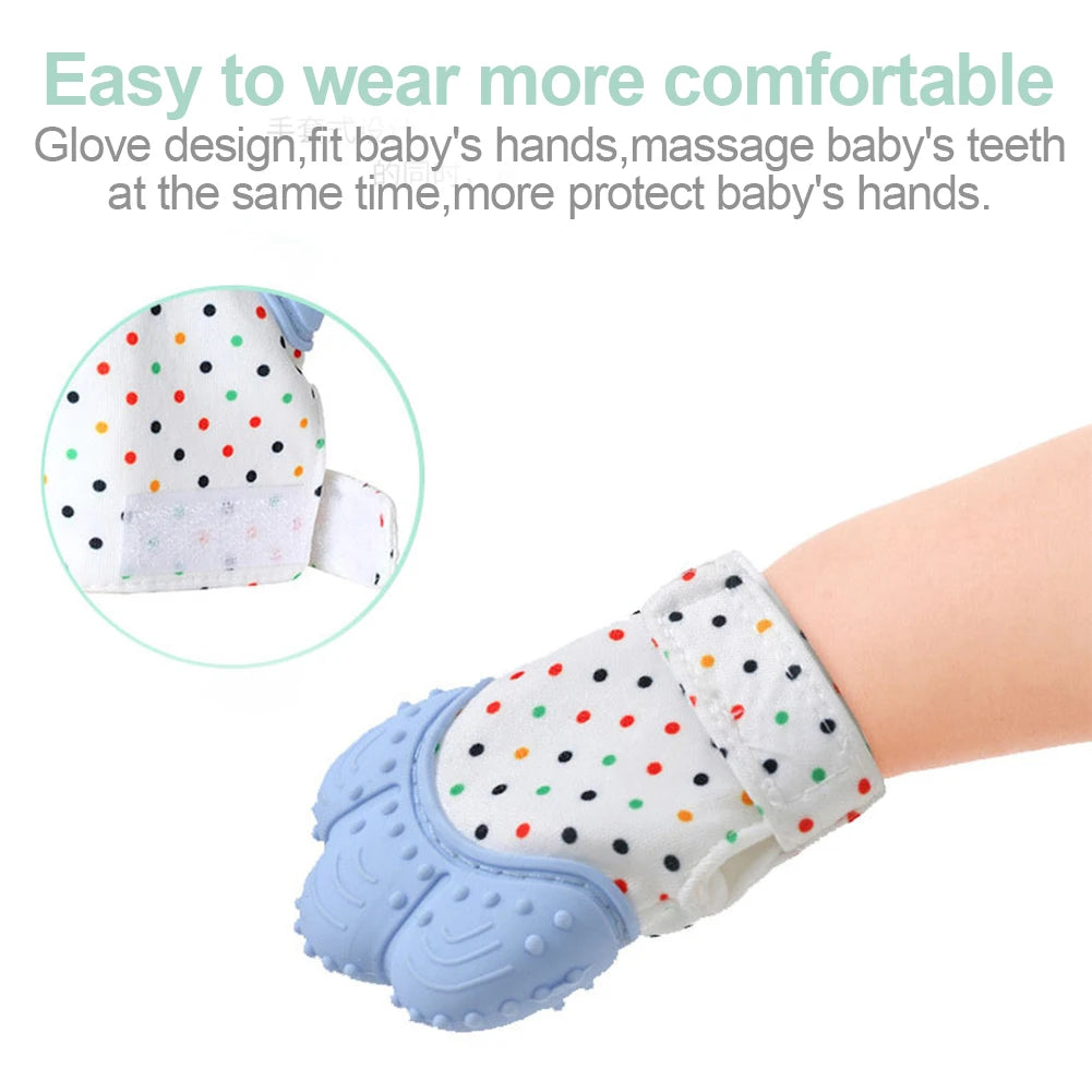 Baby Teething Glove – Soothing Mitten Toy