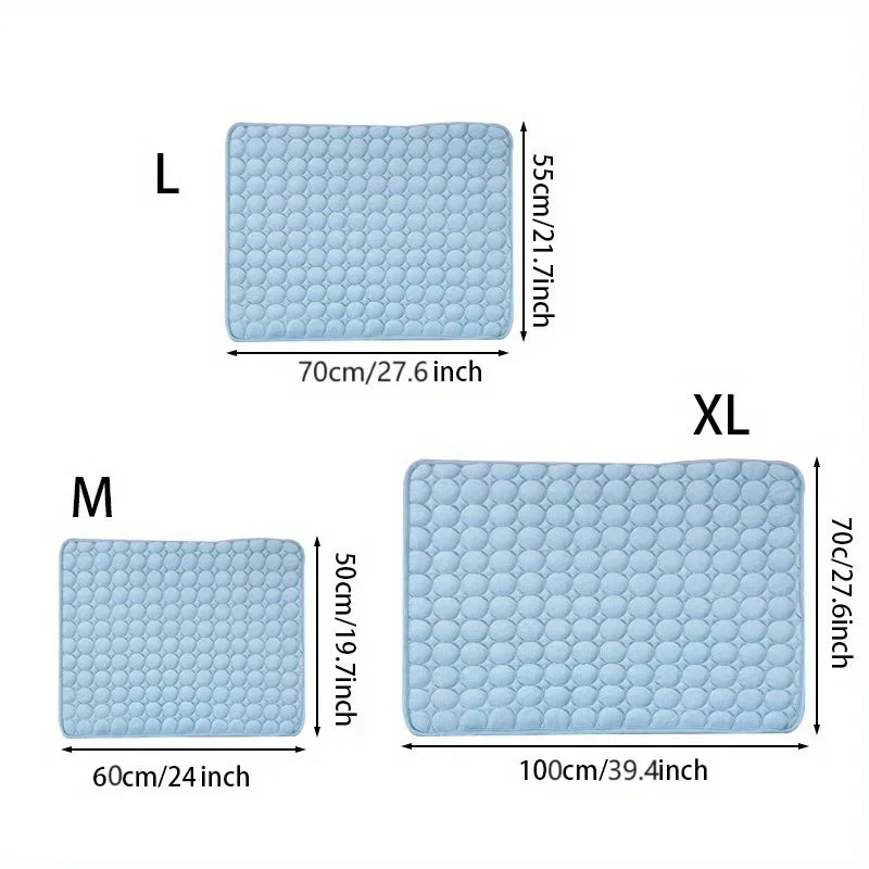 Self-Cooling Pet Cushion Mat for Dogs & Cats