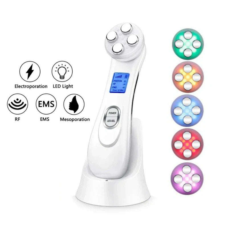 5-in-1 Face Massager Device
