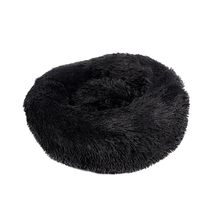 Calming Orthopedic Donut Bed for Dogs & Cats