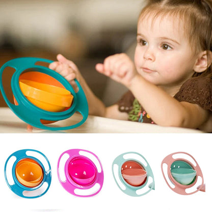 360° Spill-Proof Baby Gyro Bowl