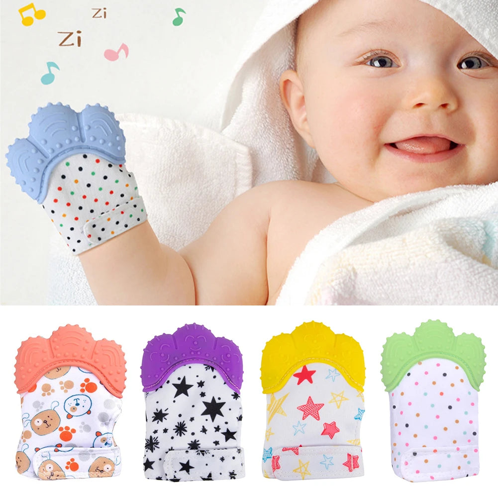 Baby Teething Glove – Soothing Mitten Toy