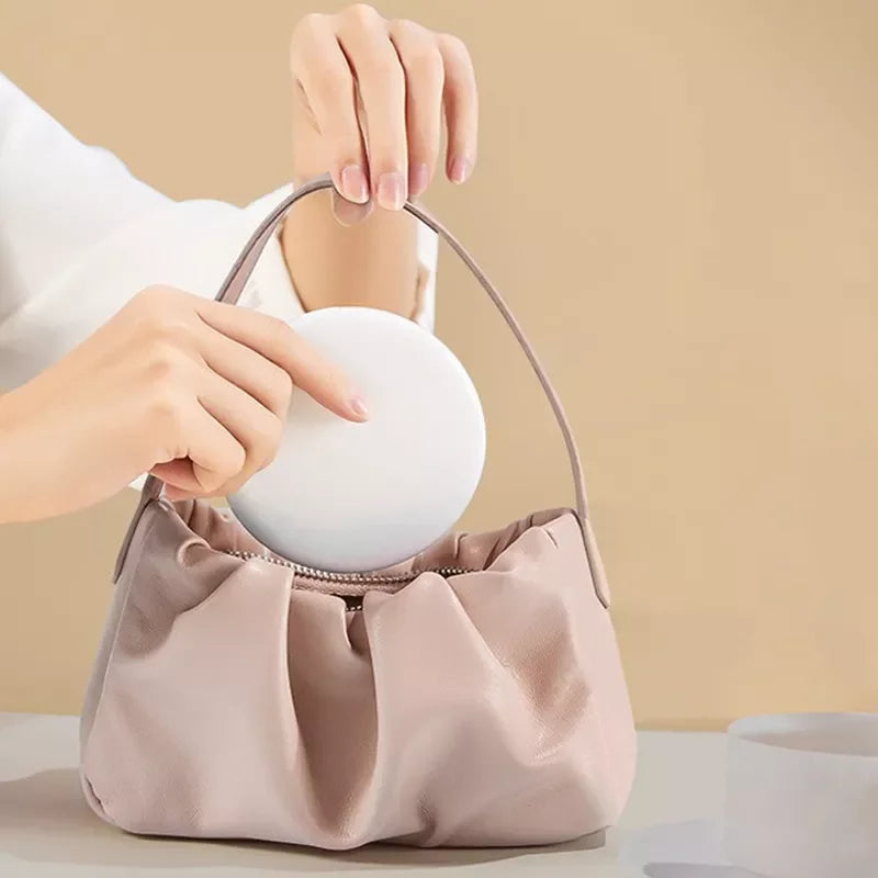 Rechargeable LED Handheld Makeup Mirror