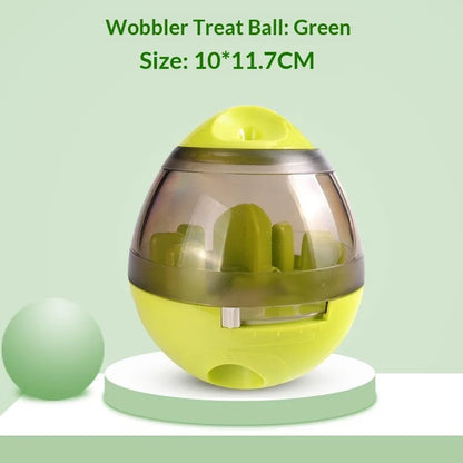 Interactive Pet Treat Ball Food Dispenser
