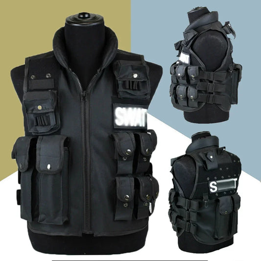 Tactical Vest for Adults - Unisex Outdoor Combat Gear