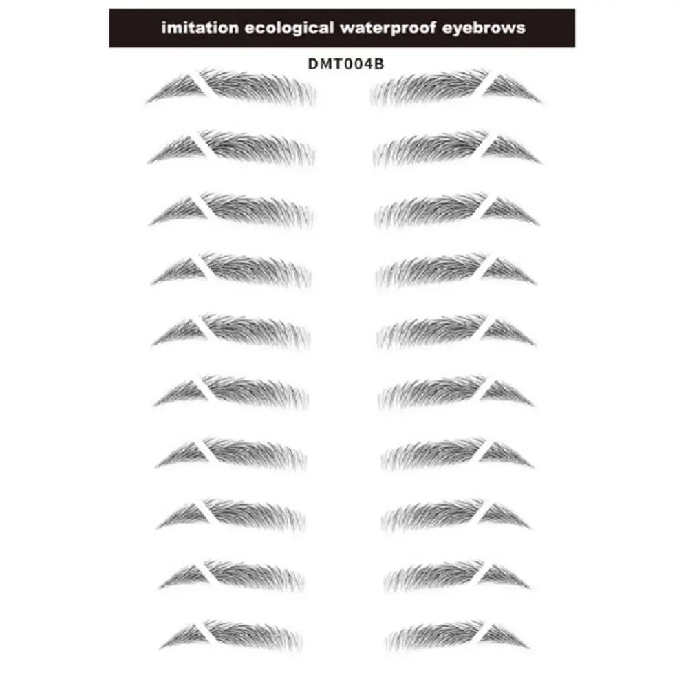 4D Waterproof Eyebrow Tattoo Stickers