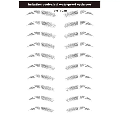 4D Waterproof Eyebrow Tattoo Stickers