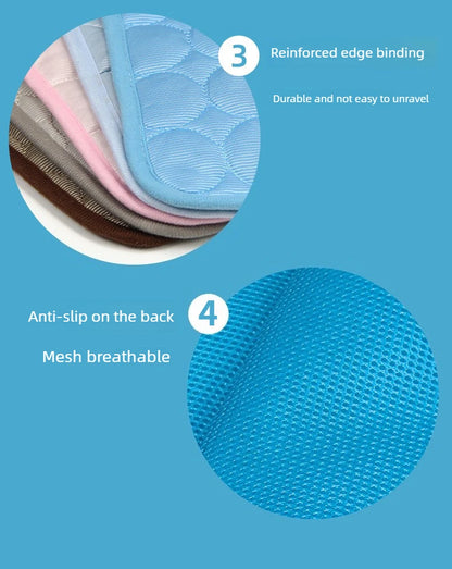 Self-Cooling Pet Cushion Mat for Dogs & Cats