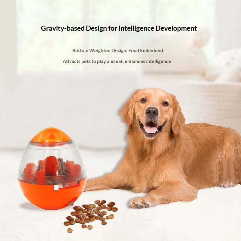 Interactive Pet Treat Ball Food Dispenser