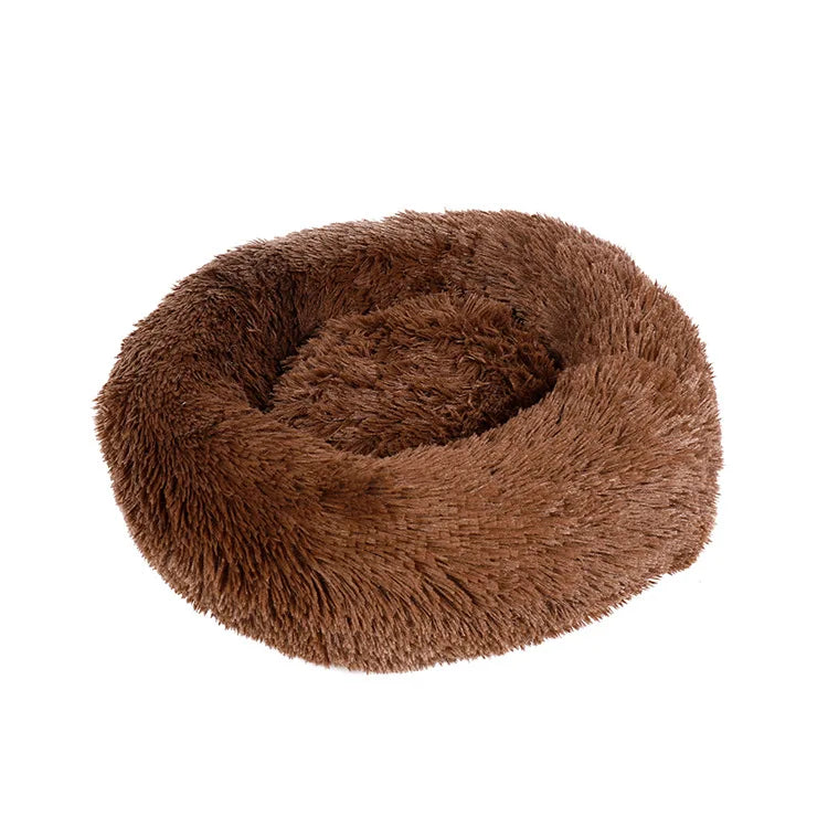 Calming Orthopedic Donut Bed for Dogs & Cats