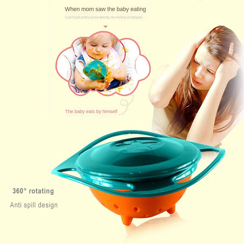 360° Spill-Proof Baby Gyro Bowl