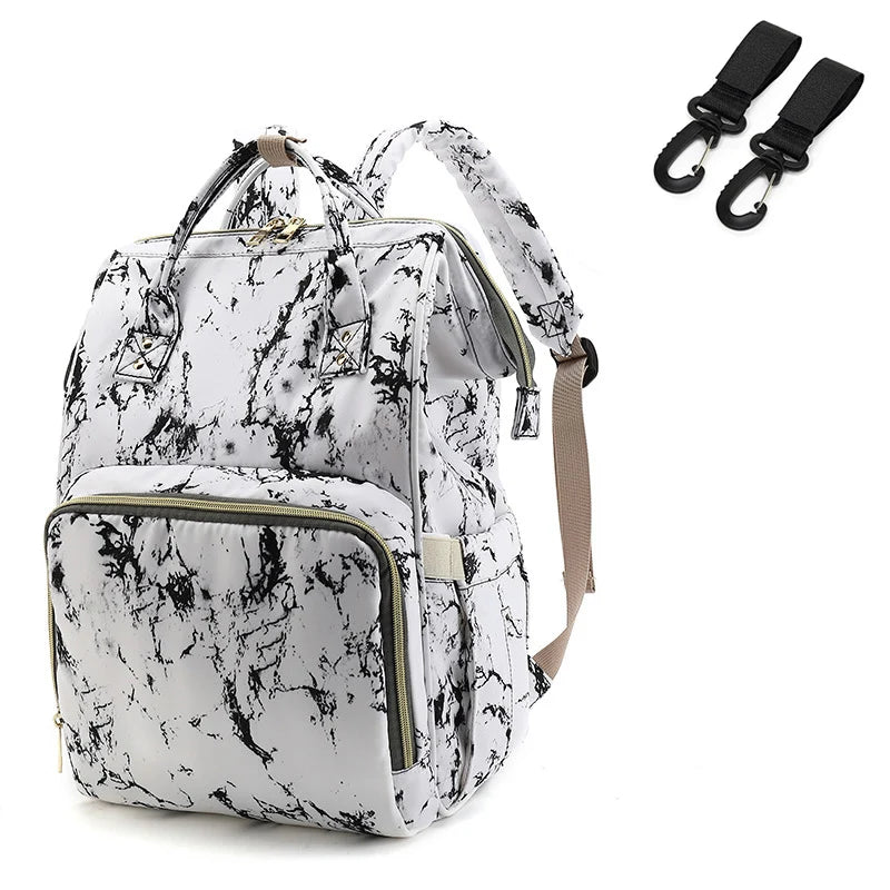 Baby Diaper Bag with USB & Sleeping Crib