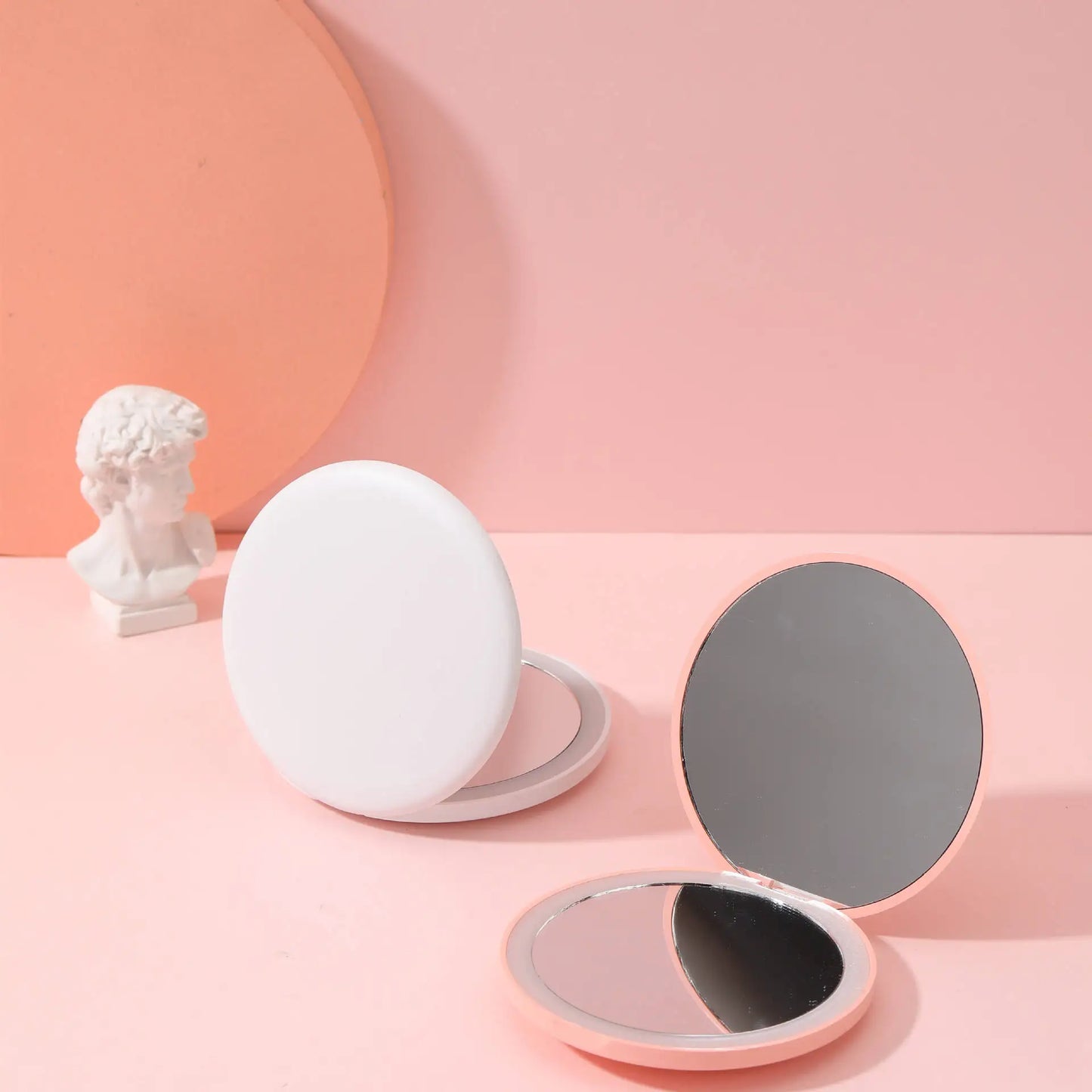Rechargeable LED Handheld Makeup Mirror