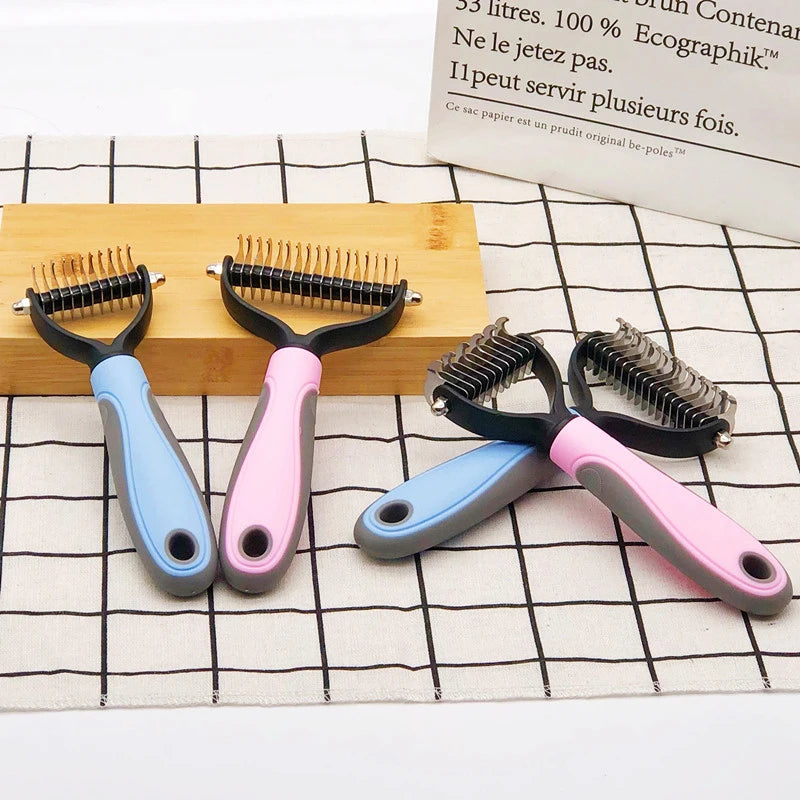 Pet Fur Knot Remover Comb – Dog Grooming Tool