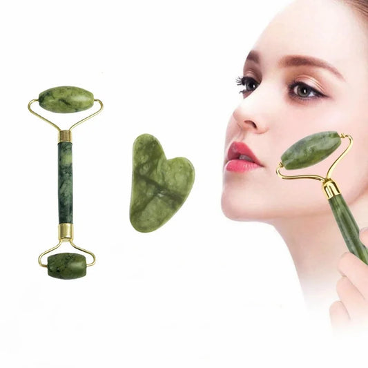 Double Head Jade Face Roller