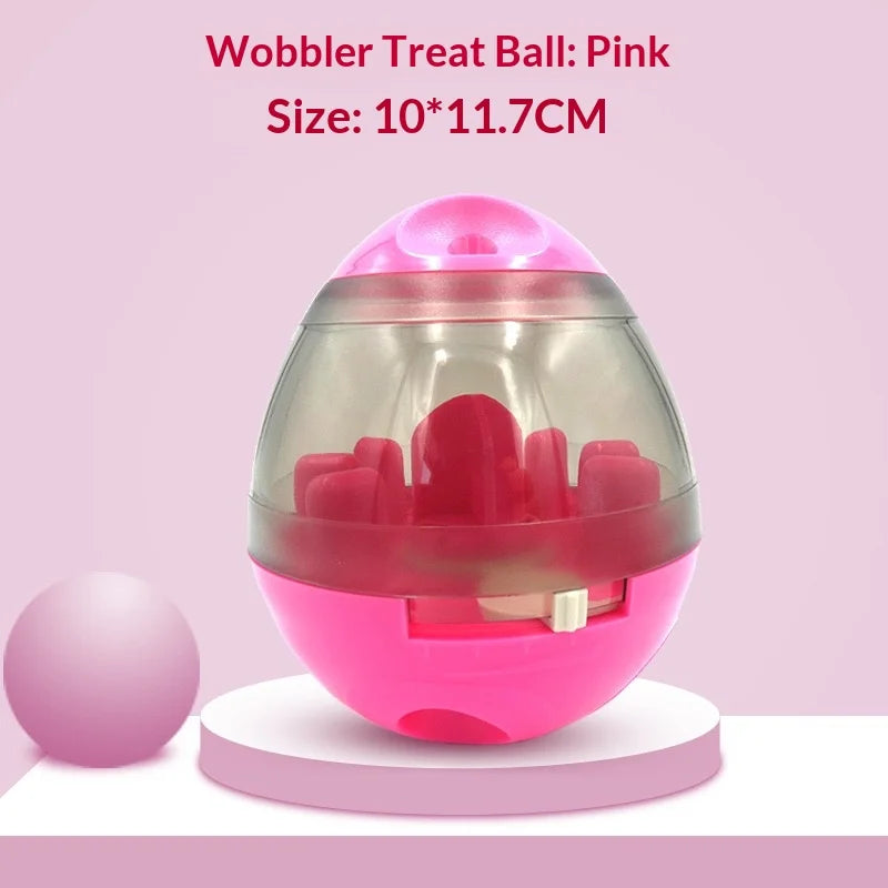 Interactive Pet Treat Ball Food Dispenser
