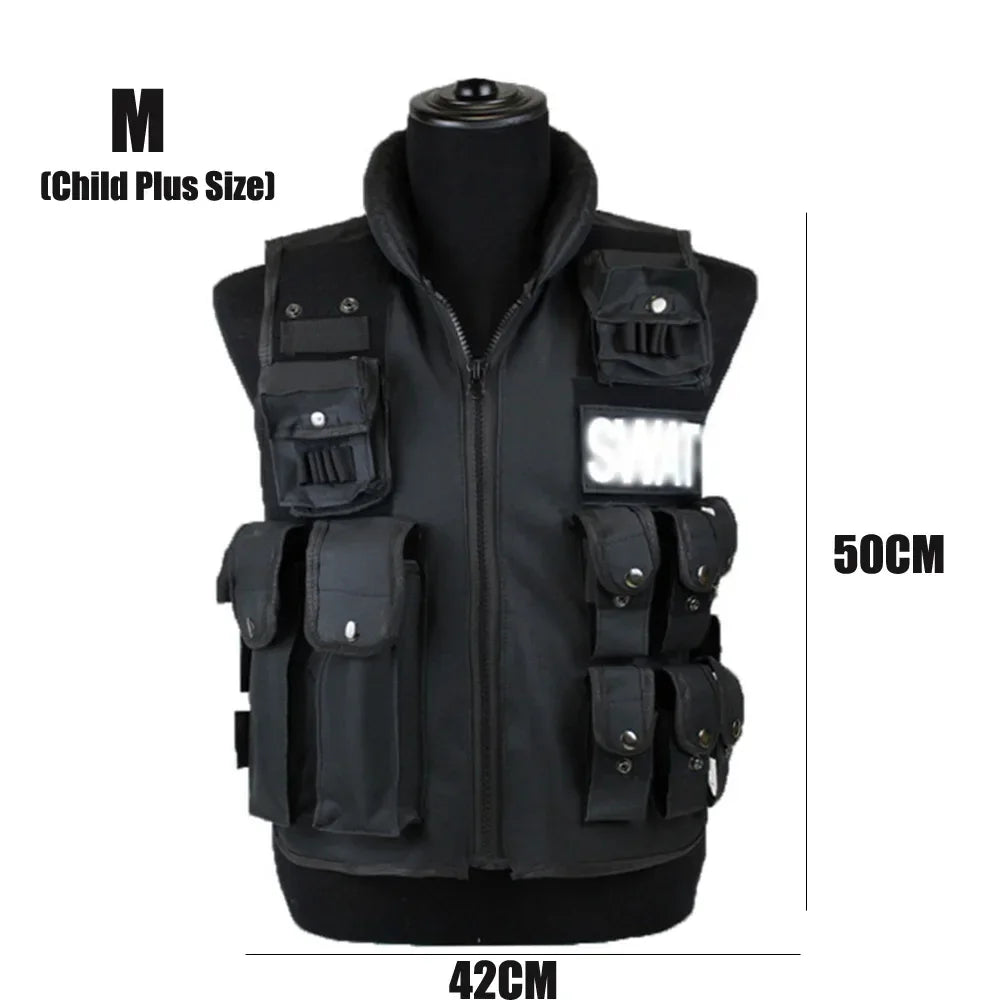 Tactical Vest for Adults - Unisex Outdoor Combat Gear