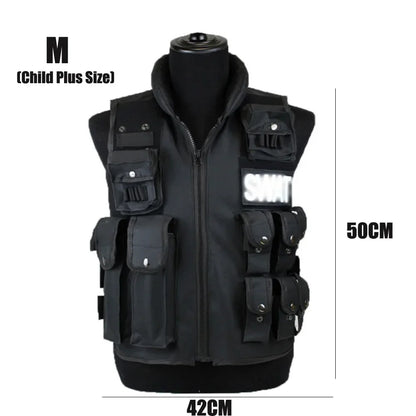 Tactical Vest for Adults - Unisex Outdoor Combat Gear