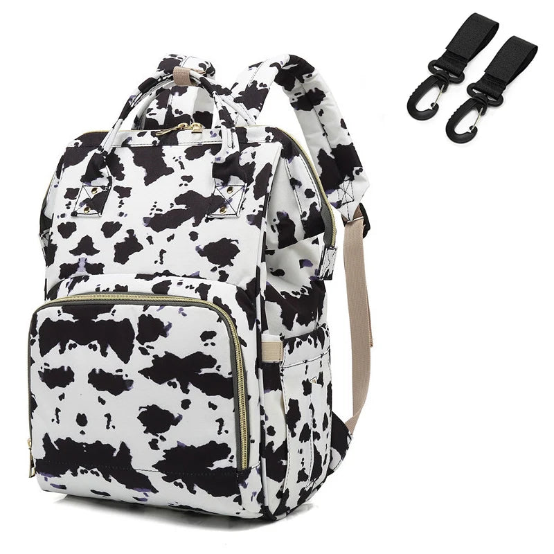 Baby Diaper Bag with USB & Sleeping Crib