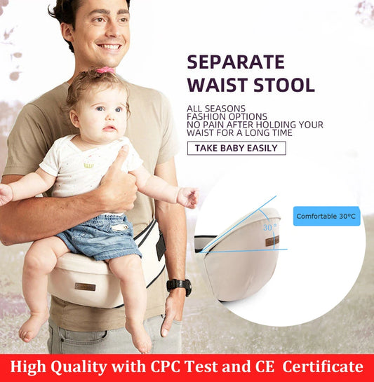 Baby Hip Seat Carrier – Comfortable Waist Belt