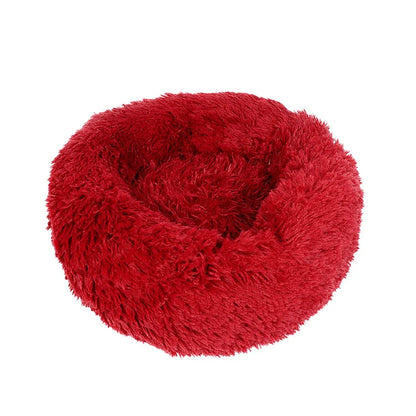Calming Orthopedic Donut Bed for Dogs & Cats