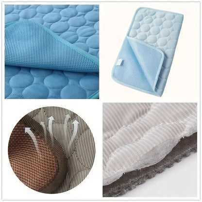 Self-Cooling Pet Cushion Mat for Dogs & Cats