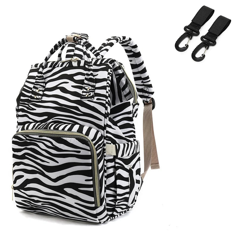Baby Diaper Bag with USB & Sleeping Crib