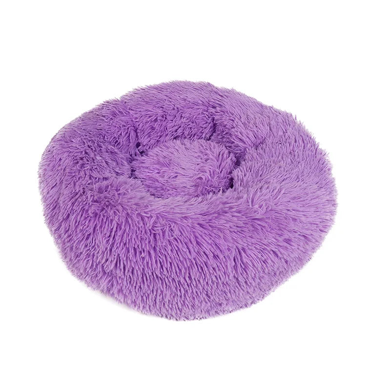 Calming Orthopedic Donut Bed for Dogs & Cats