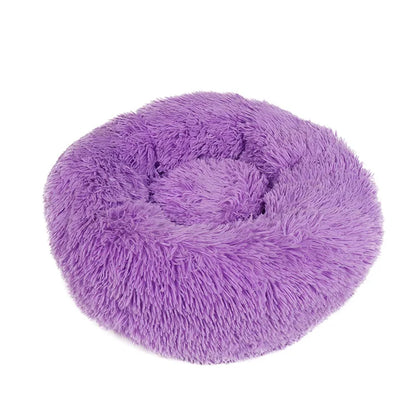 Calming Orthopedic Donut Bed for Dogs & Cats