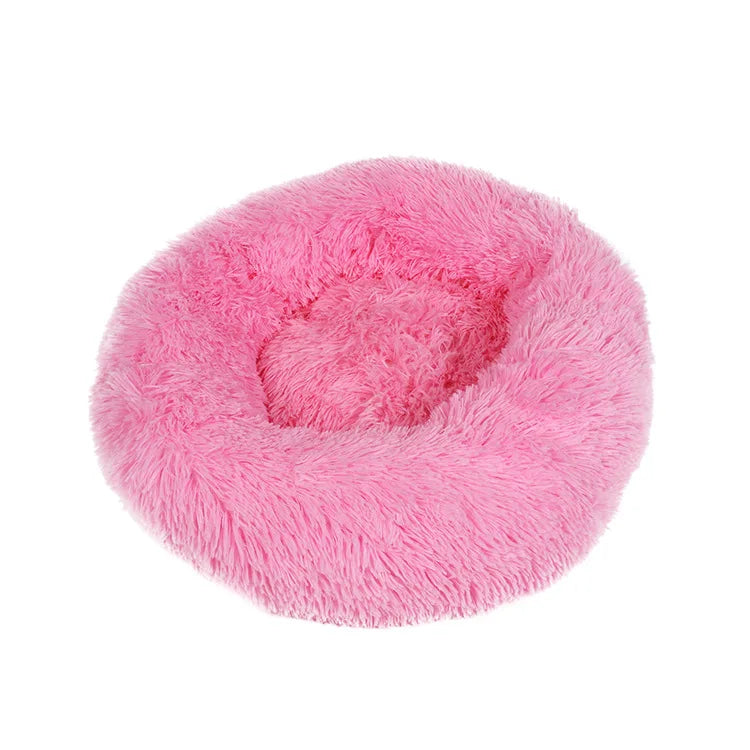 Calming Orthopedic Donut Bed for Dogs & Cats