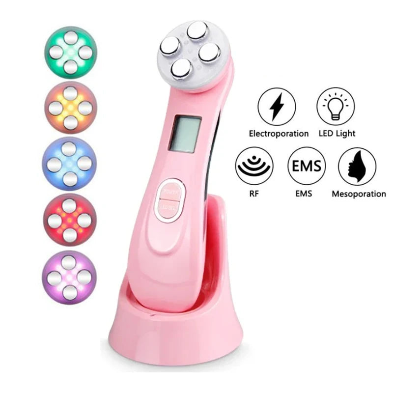 5-in-1 Face Massager Device