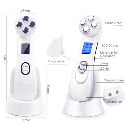 5-in-1 Face Massager Device